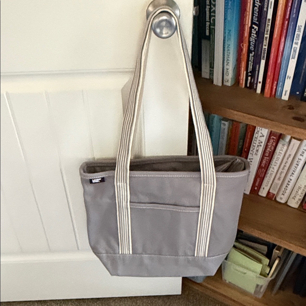 Lands End Grey tote